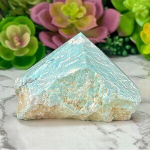 Amazonite Point Natural Sides, Amazonite Crystal, Crystal Gift, Crystal Decor #1